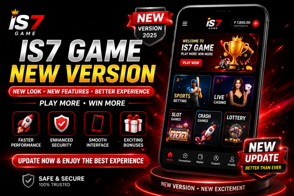 New Version IS7 Game with Latest Features and Interface Suitable for Mobile Gaming